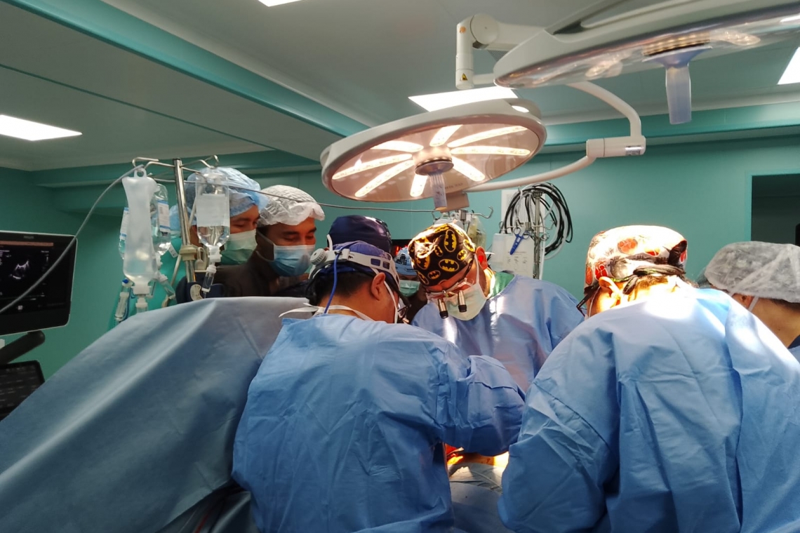 Кардиология және ішкі аурулар ҒЗИ 2023 жылғы жетістіктері  Кардиохирургиялық операциялар